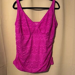 Apt. 9 Women's Fuchsia Swim Camisole